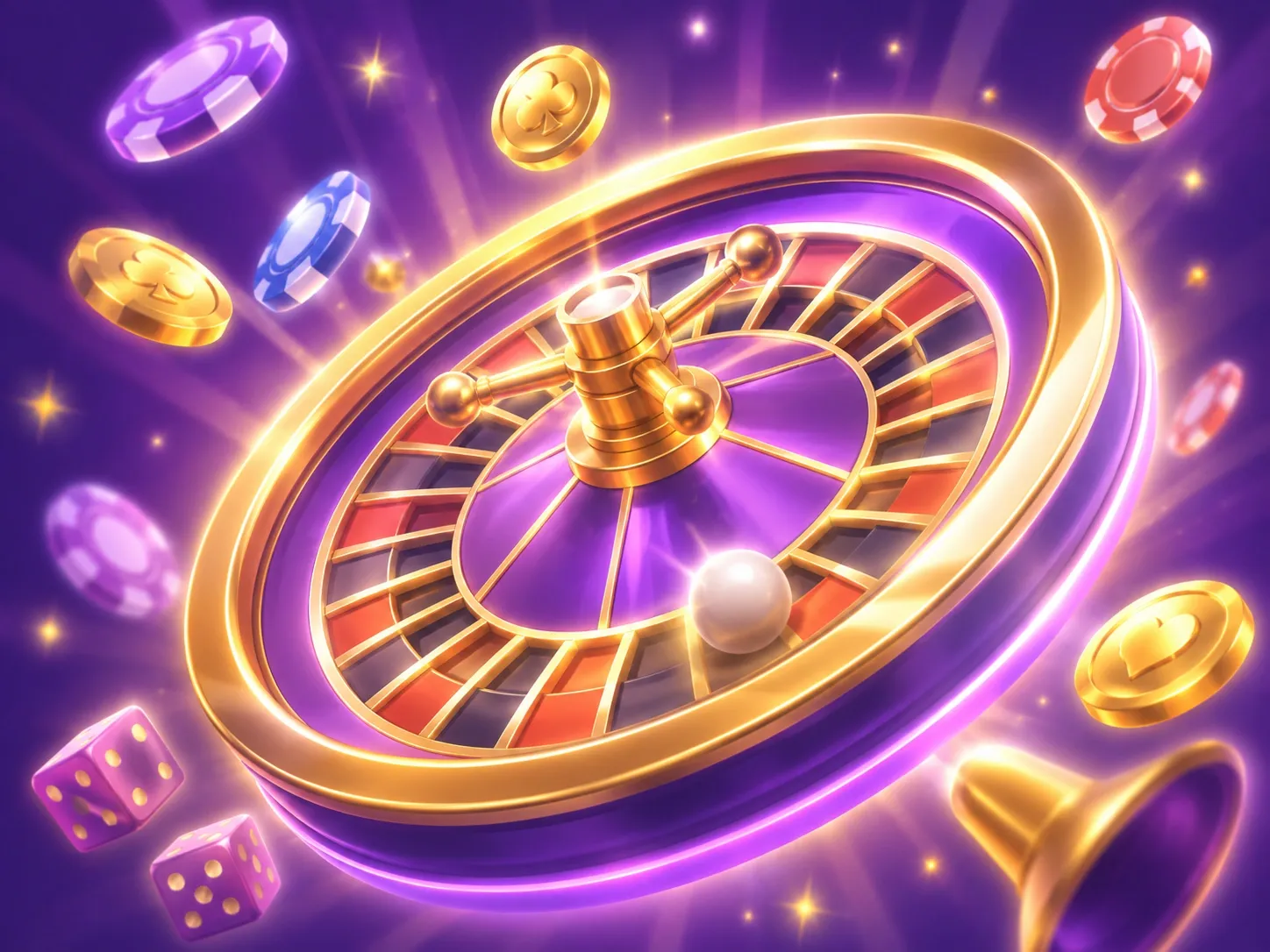 Luxury Roulette Chips Dice Jackpot
